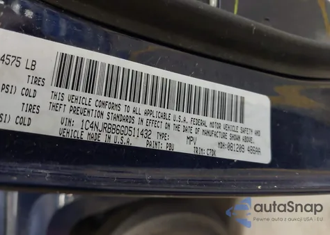 2016 Jeep Patriot Sport from USA, damaged, VIN 1C4NJRBB6GD511432